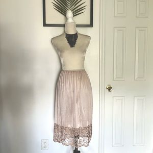 NWOT vintage slip skirt